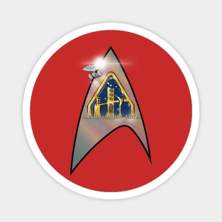 Starfleet Leadership Academy Delta Shield Magnet